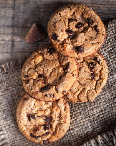 Chocolate Chip (with Almonds) Cookie Krumbsnatchers Cookie